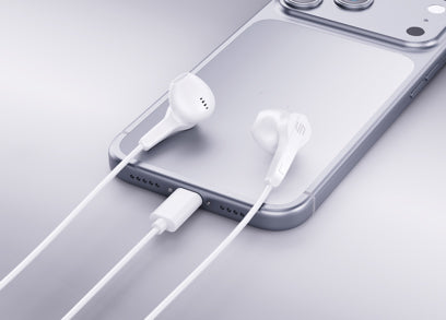 Urban Vitamin Hartford RCS, langalliset USB-C-nappikuulokkeet logomerkinnällä. alk. 10 kpl.