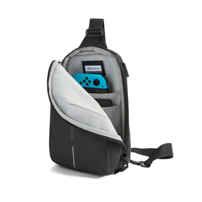 XD Design Urban Sling crossbody-laukku, 3 väriä. Esim. 10 kpl. siirtokuvapainatuksella.