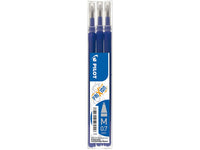 Pilot FriXion Täyttöpatruunat 3 kpl (0,7 mm) Eri värejä.