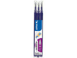 Pilot FriXion Täyttöpatruunat 3 kpl (0,7 mm) Eri värejä.