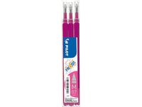 Pilot FriXion Täyttöpatruunat 3 kpl (0,7 mm) Eri värejä.