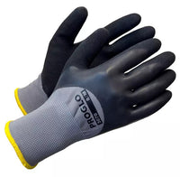 PROGLO Tuplapinnoitettu latexsormikas, 6 paria