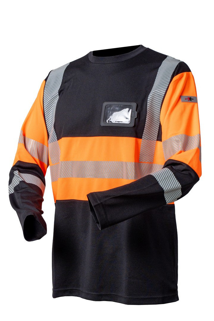 Priha 4384 pitkähihainen huomiopaita, EN ISO 20471 luokka 1.