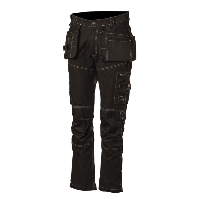 Puuvillaiset Priha Stretch riipputaskuhousut 4355