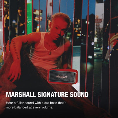 Marshall Emberton III kannettava Bluetooth-kaiutin alk. 10kpl. merkkauksella
