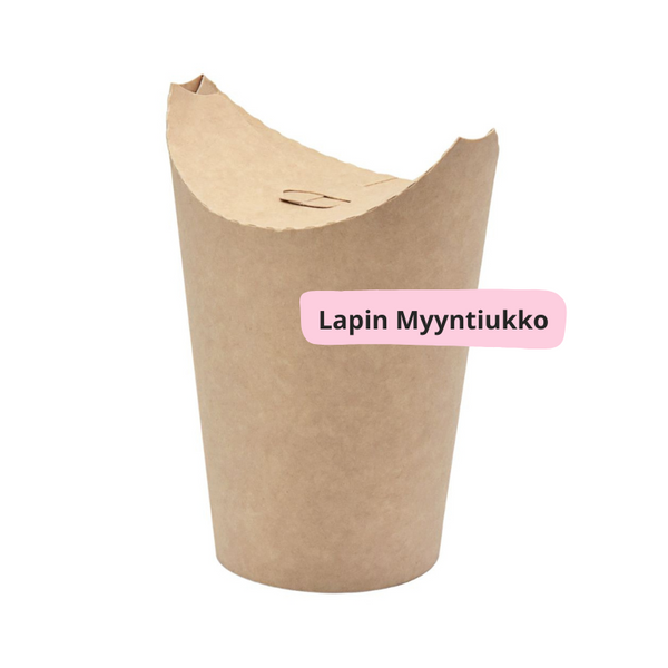 ruokakuppi, jossa on kansi kiinni.