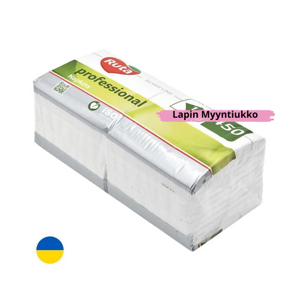 Lautasliinat paketissaan valkoisella taustalla.