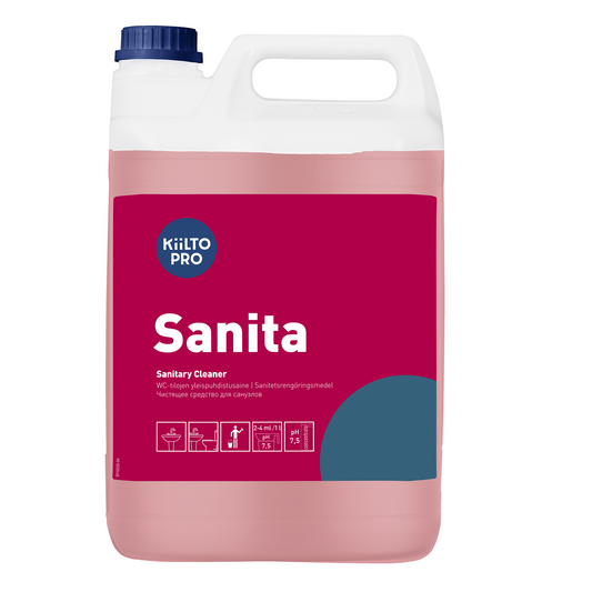 Kiilto Sanita puhdistusaine 5L, 3kpl myyntierä