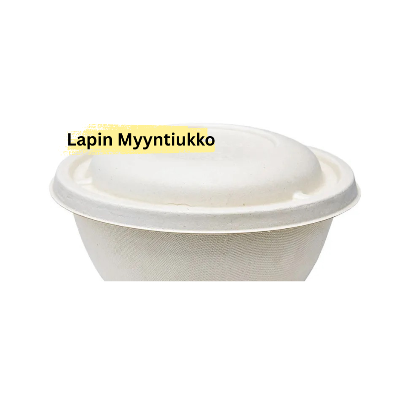 Soppakulhon kansi sokeriruokokuidusta. 100 % biohajoava ja kompostoituva. Halkaisija 17 cm, pakkaus 75 kpl. Mikro- ja pakastinkäyttöön.