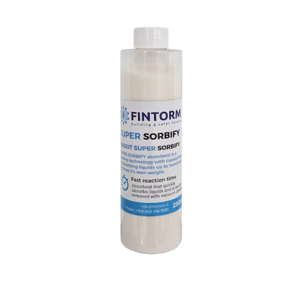 Sorbify Ultra imeytysaine 250ml Markkinoiden tehokkain. valkoisella taustalla.