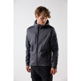 Harmaa South West Trevon Powerfleece miehen päällä.