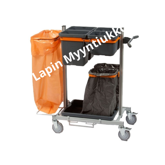 TASKI Nano L siivousvaunu on kehitetty keskikokoisten ja isojen kohteiden siivoukseen. Taski Nano L siivousvaunun käyttökohteita ovat mm. myymälät, toimistot ja horeca-ala.