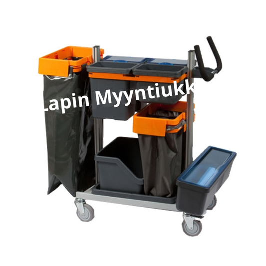 TASKI Nano XL siivousvaunu on kehitetty suurten kohteiden siivoukseen. Taski Nano XL siivousvaunun käyttökohteita ovat mm. myymälät, toimistot ja horeca-ala.