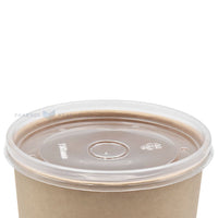 Kansi 750ml. soppakulholle, PP, kirkas