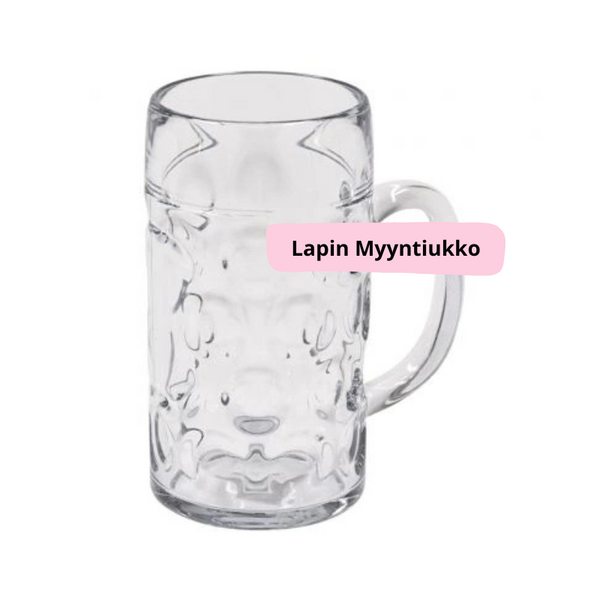 Kirkas olutmuki kahvalla.