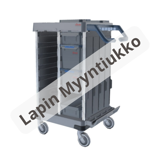 Vileda Origo 2 -on modulaarinen, muokattava siivousvaunujärjestelmä jonka avulla saatte kohteeseenne juuri teidän haluamanne siivousvaunuratkaisun.