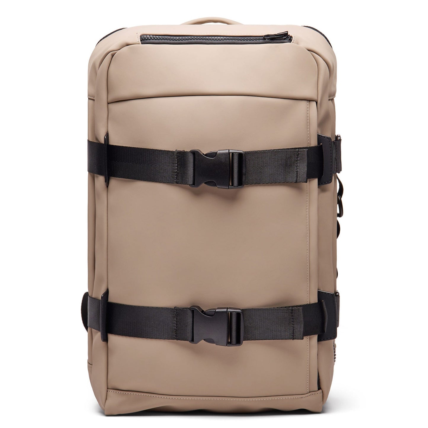 Beige Vinga Baltimore-laukku valkoisella taustalla.
