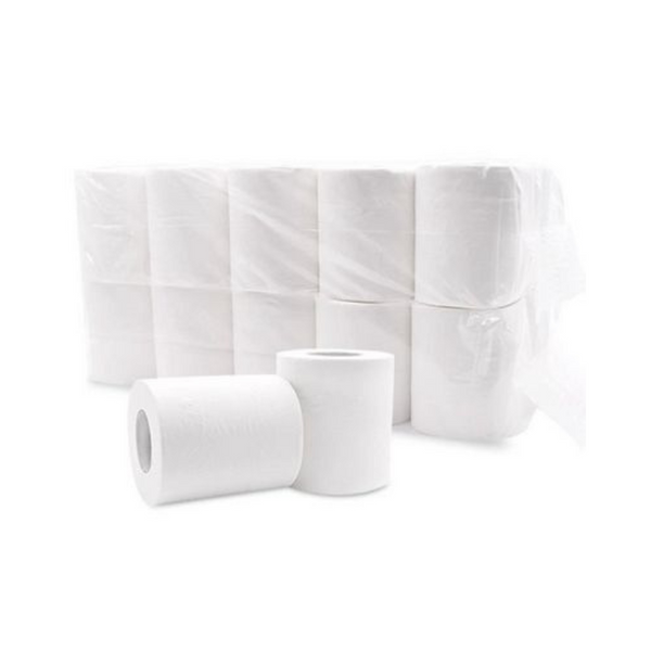 Wc-paperi, 3-kert, 150-ark, 48rll säkissä.  44 säkkiä lavassa,