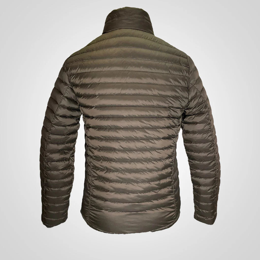 Bright Equipment Ultralight Down Jacket, kevyt untuvatakki miehille ja naisille. Ruotsalaista laatua.