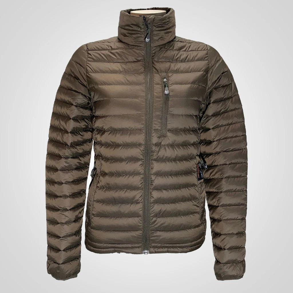Bright Equipment Ultralight Down Jacket, kevyt untuvatakki miehille ja naisille. Ruotsalaista laatua.