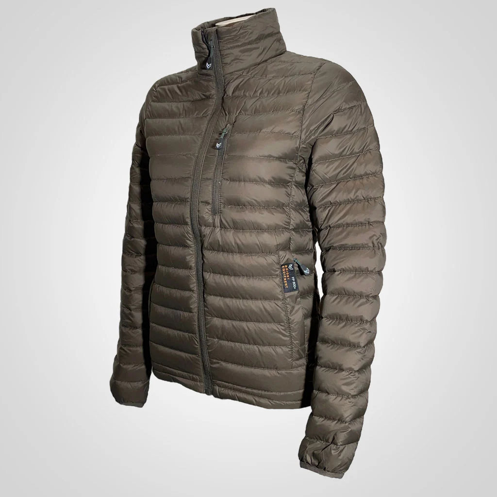 Bright Equipment Ultralight Down Jacket, kevyt untuvatakki miehille ja naisille. Ruotsalaista laatua.
