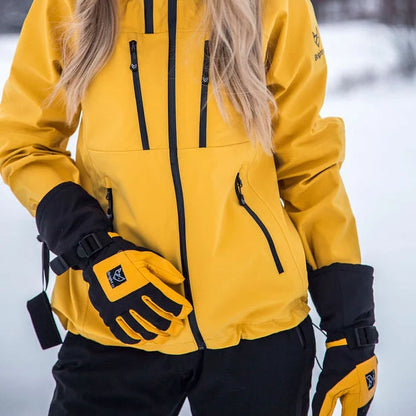 Bright Glove No:1, vedenpitävät nahkaiset talvihanskat