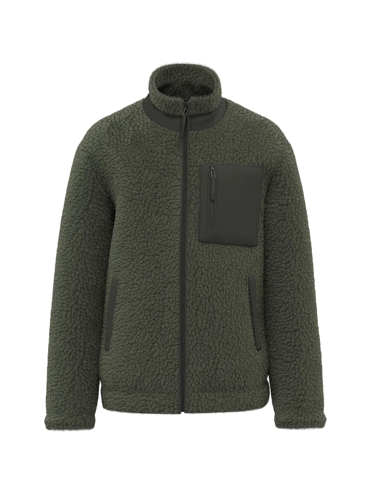 Native Spirit Unisex Eco-Friendly Sherpa Jacket