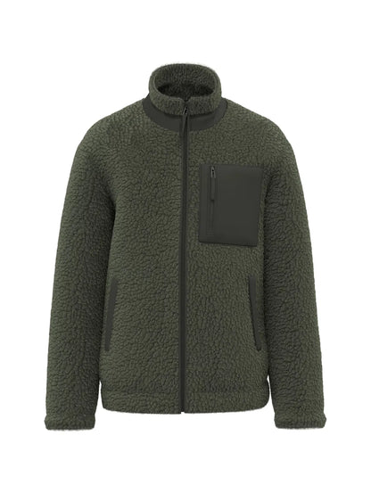 Native Spirit Unisex Eco-Friendly Sherpa Jacket