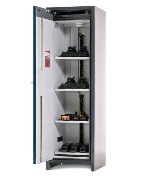 Denios Asecos SmartStore Core-Compact – Litiumakkujen paloturvakaappi 90 min