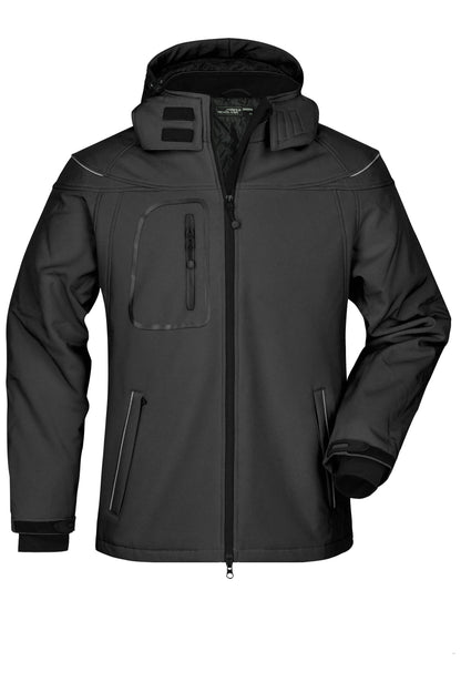 James & Nicholson Miesten talvinen softshell-takki