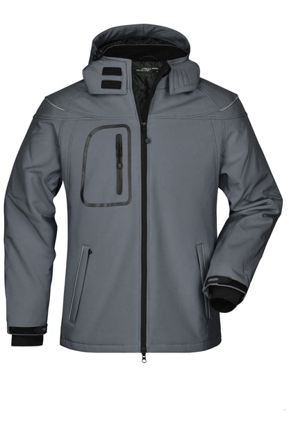 James & Nicholson Miesten talvinen softshell-takki