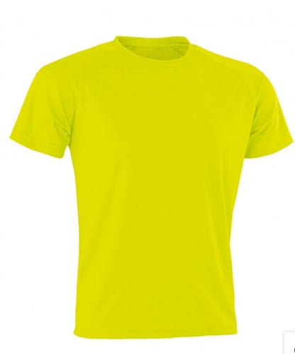 Priha Keltainen tai oranssi tekninen t-paita – Unisex
