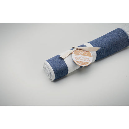 Kierrätetty hamam-pyyhe yrityksille – SEAQUAL® Wave 100x170 cm