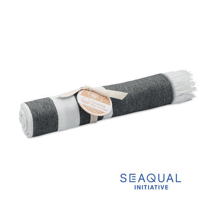 Kierrätetty hamam-pyyhe yrityksille – SEAQUAL® Wave 100x170 cm
