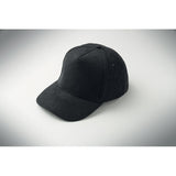 WALE 5-paneelinen baseball-lippis polyesterisamettia alk. 25kpl. 250€+alv. 1-väri brodeerauksella