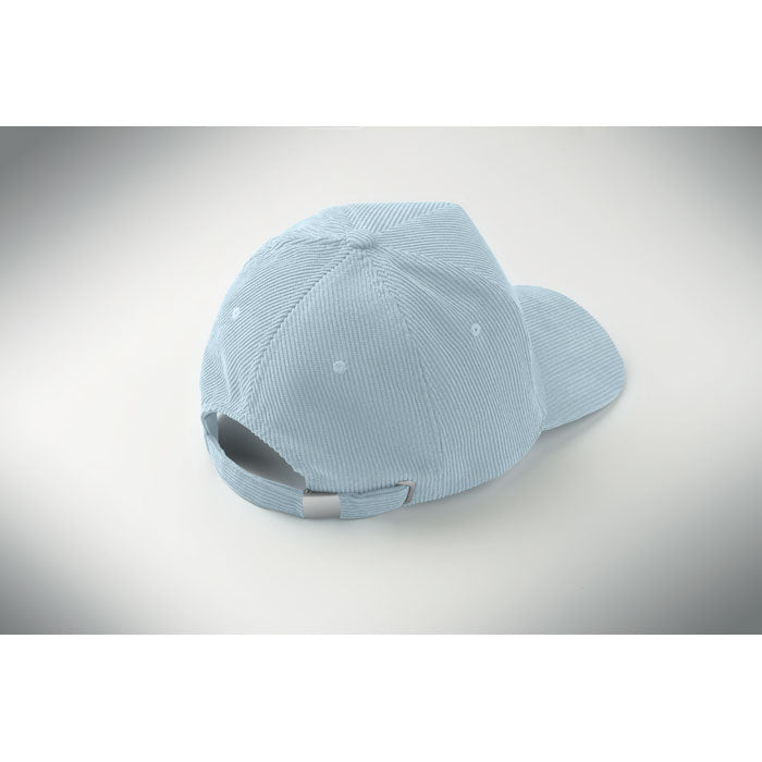 WALE 5-paneelinen baseball-lippis polyesterisamettia alk. 25kpl. 250€+alv. 1-väri brodeerauksella