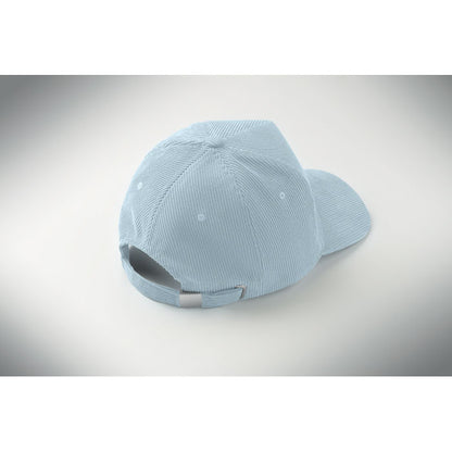 WALE 5-paneelinen baseball-lippis polyesterisamettia alk. 25kpl. 250€+alv. 1-väri brodeerauksella