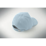 WALE 5-paneelinen baseball-lippis polyesterisamettia alk. 25kpl. 250€+alv. 1-väri brodeerauksella