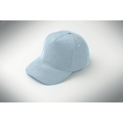 WALE 5-paneelinen baseball-lippis polyesterisamettia alk. 25kpl. 250€+alv. 1-väri brodeerauksella