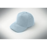 WALE 5-paneelinen baseball-lippis polyesterisamettia alk. 25kpl. 250€+alv. 1-väri brodeerauksella