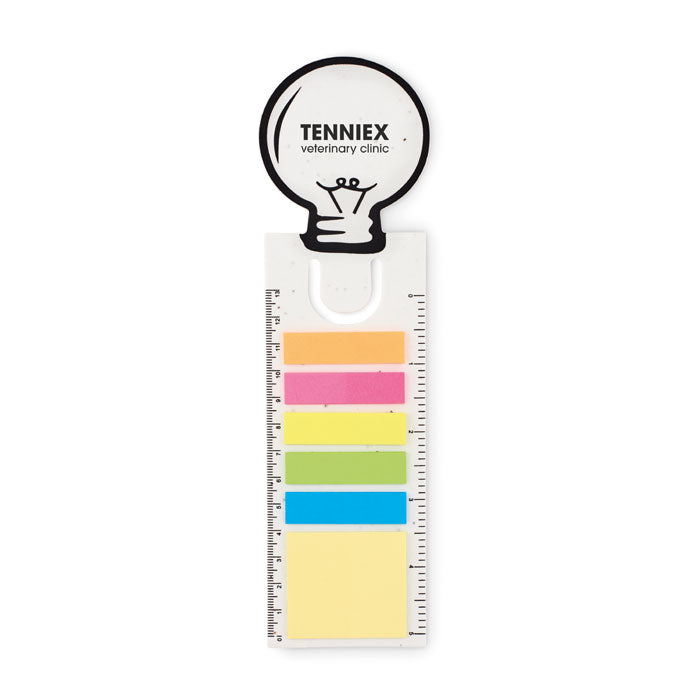 IDEA SEED – Monikäyttöinen kirjanmerkki ja inspiraation lähde. Esim. 1-väri tampopainatuksella 100kpl.