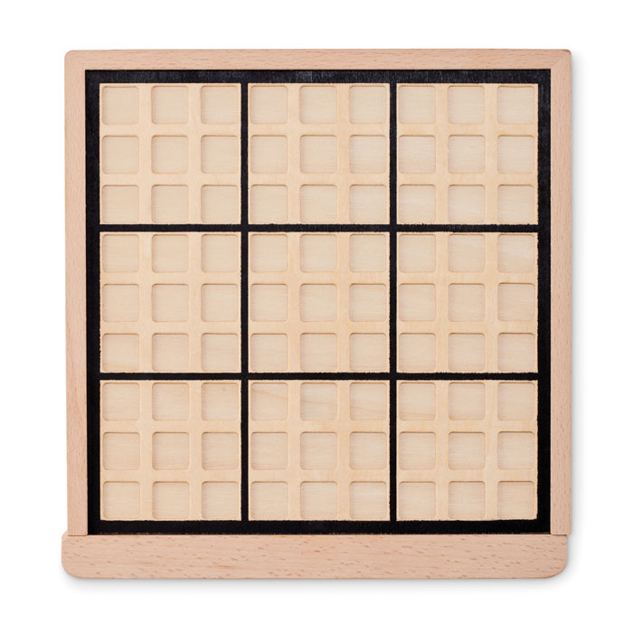Klassinen ja kestävä Sudoku-pelitaulu puusta laserkaiverruksella! Esim. 5kpl.