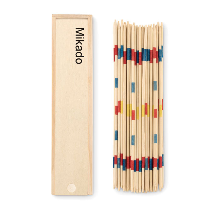 MINI MIKADO. Esim. 50kpl. laserkaiverruksella.