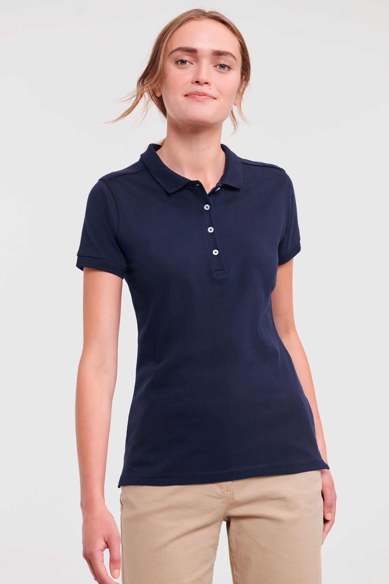 Russell Naisten Stretch Pikee