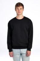 Jerzees NuBlend J562M unisex collegepaita 50% puuvilla-polyesteri.