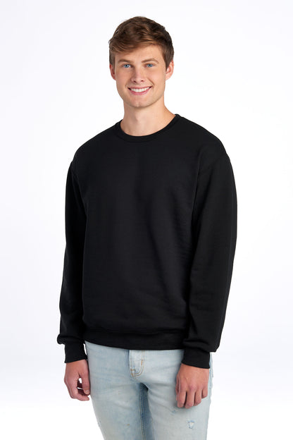 Jerzees NuBlend J562M unisex collegepaita 50% puuvilla-polyesteri.