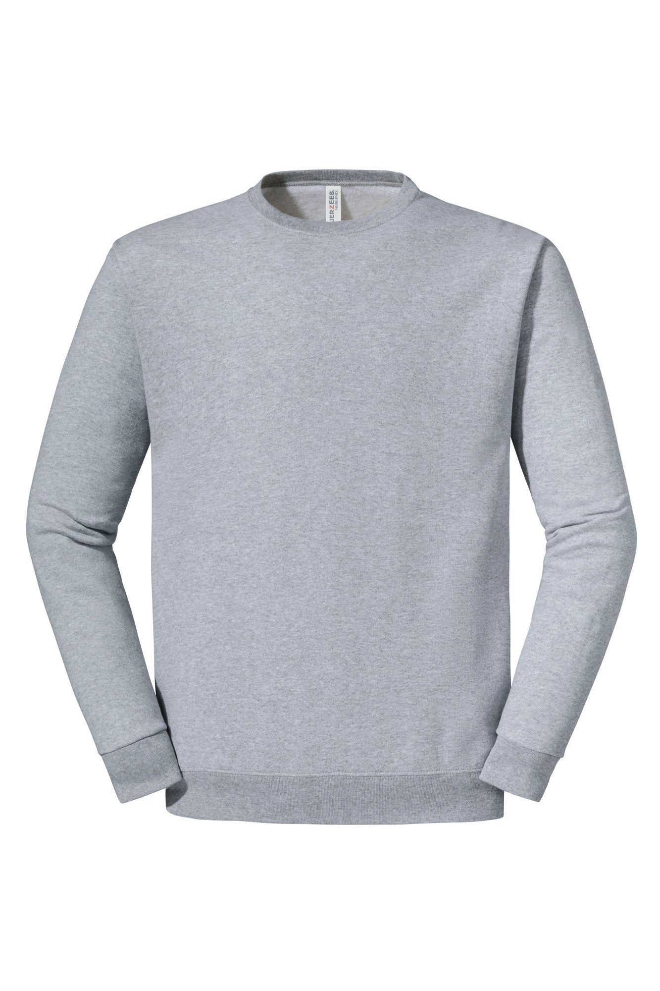 Jerzees NuBlend J562M unisex collegepaita 50% puuvilla-polyesteri.