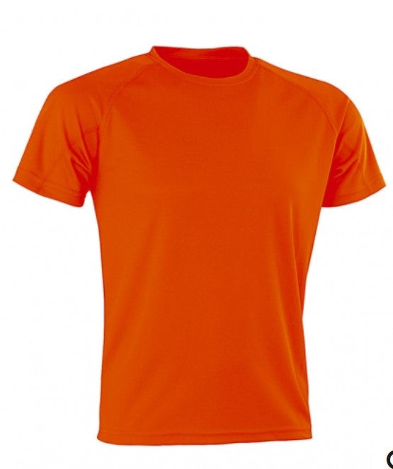 Priha Keltainen tai oranssi tekninen t-paita – Unisex