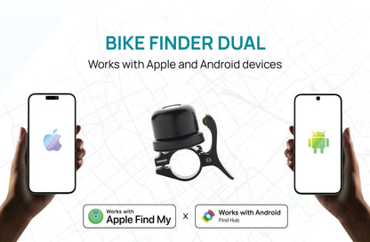 Bike Finder Dual RCS - Pyörän Kello Paikannuksella ja painatuksella