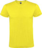 Roly Atomic lyhythihainen unisex-t-paita 150 g/m2. Esim. 25kpl. 750 cm2 DTF-painatuksella